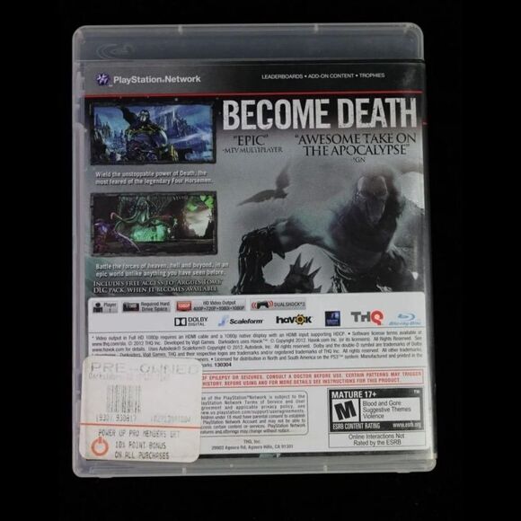 Darksiders 2 Limited Edition Sony PS3 Playstation 3 Complete CIB!. - Picture 1 of 3